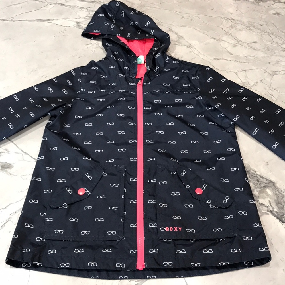 ROXY GIRL LIGHT WEIGHT HOODED JACKET